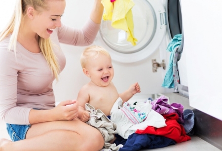 Những lưu ý khi giặt đồ cho trẻ sơ sinh