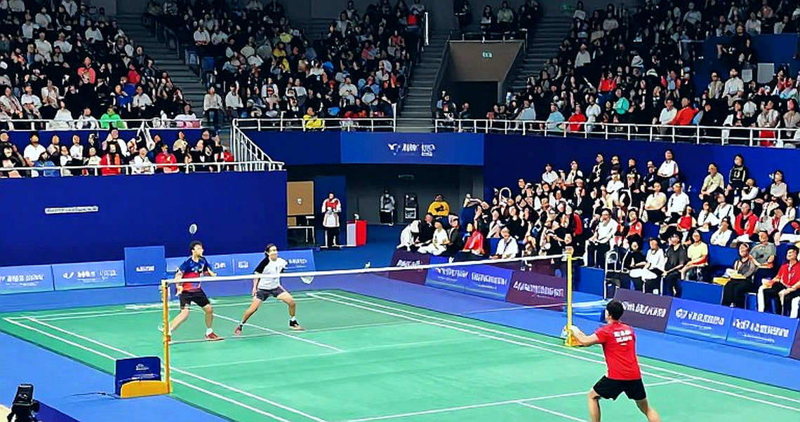 Năm điểm liên tiếp ở phút 65: chức vô địch China Masters của Satwik - Chirag được quyết định bằng năng lượng